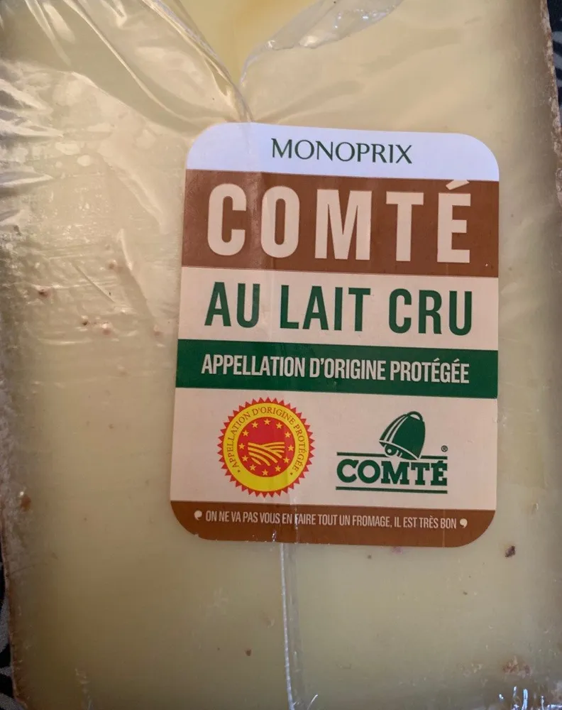 Comté au lait cru