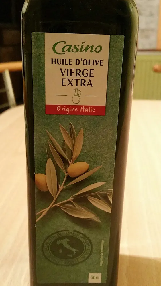 huile d'olive vierge extra