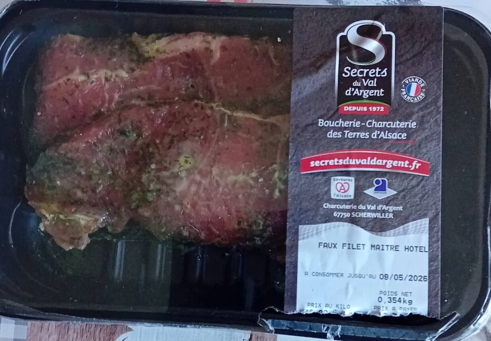 Faux filet maître hôtel