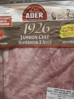 Jambon cuit supérieur 3 noix