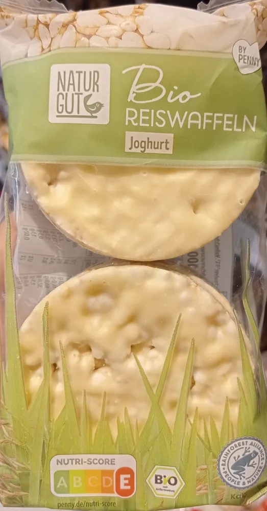 Bio Reiswaffeln Joghurt