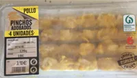 Pinchos adobados pollo
