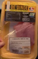 Escalopes extrafines de dinde