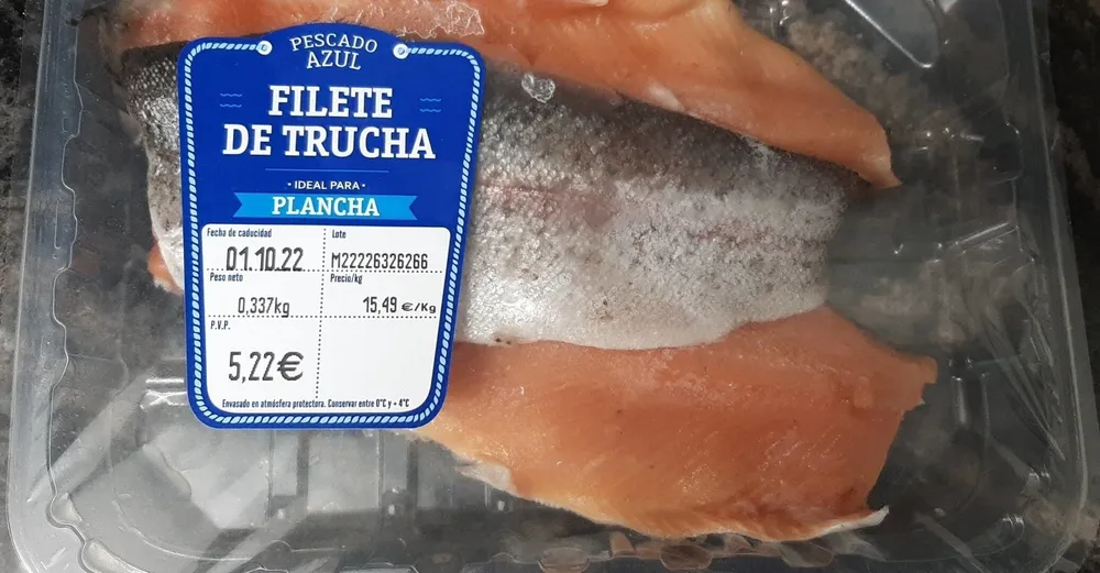 Filete de trucha