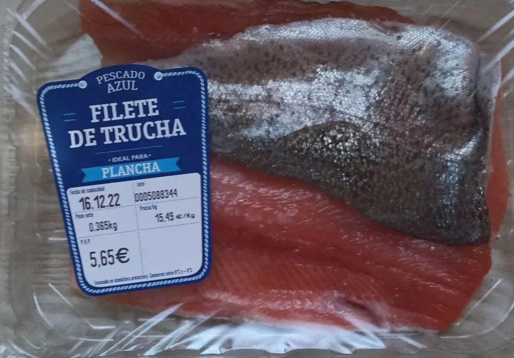 Filete de trucha