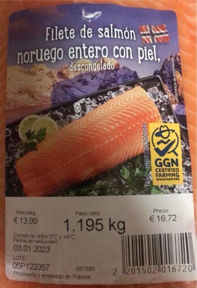Filete de salmon