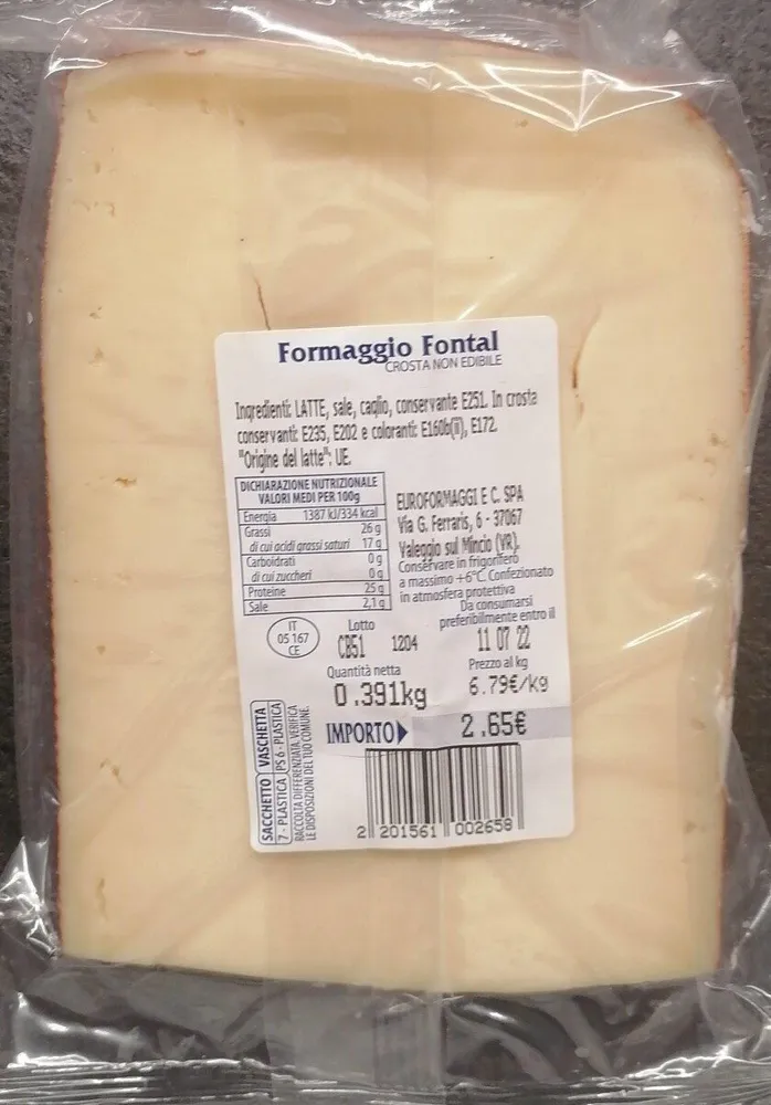 Formaggio Fontal