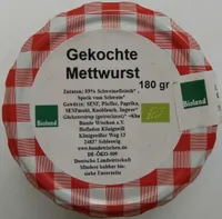 Gekochte Mettwurst