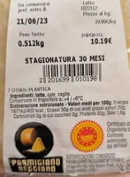 Parmigiano Reggiano 30 mesi