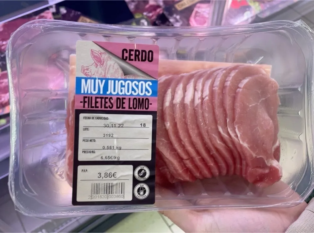 Filetes de lomo muy jugosos