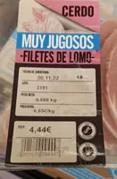 Filetes de lomo