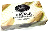 filetes de Cavala em Óleo de Girassol