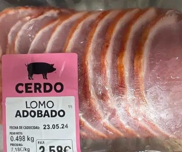 Lomo de cerdo adobado