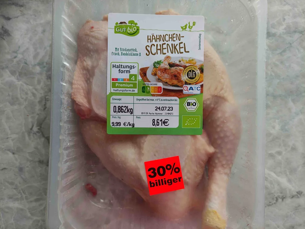 Bio Hänchen-schenkel