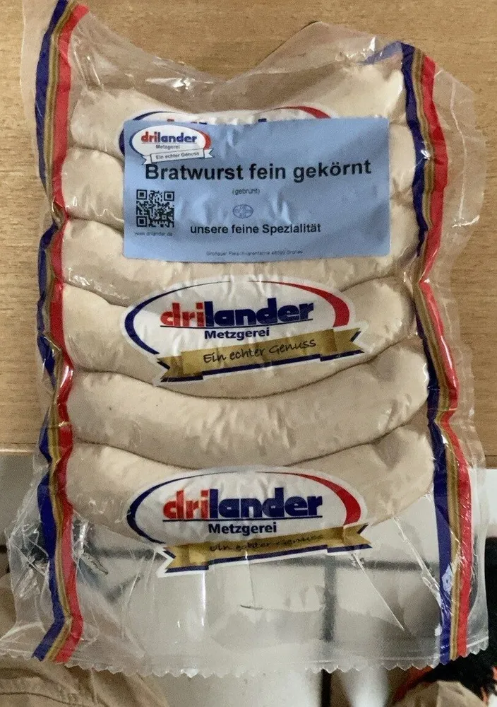 Bratwurst fein gekörnt