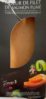 Coeur de filet de saumon fumé