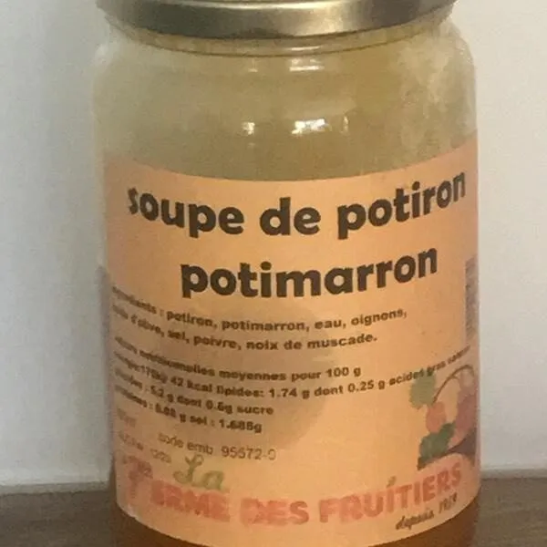 Soupe potiron potimarron