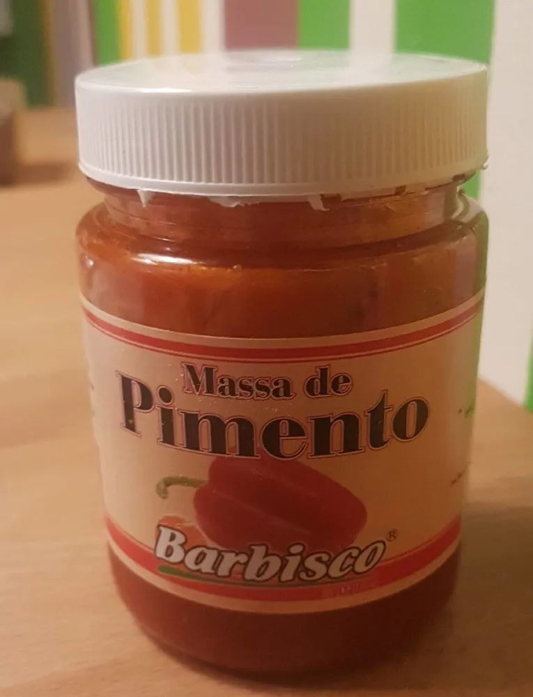 Massa de pimento