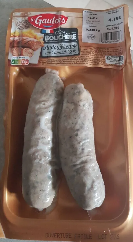 Andouillette au canard