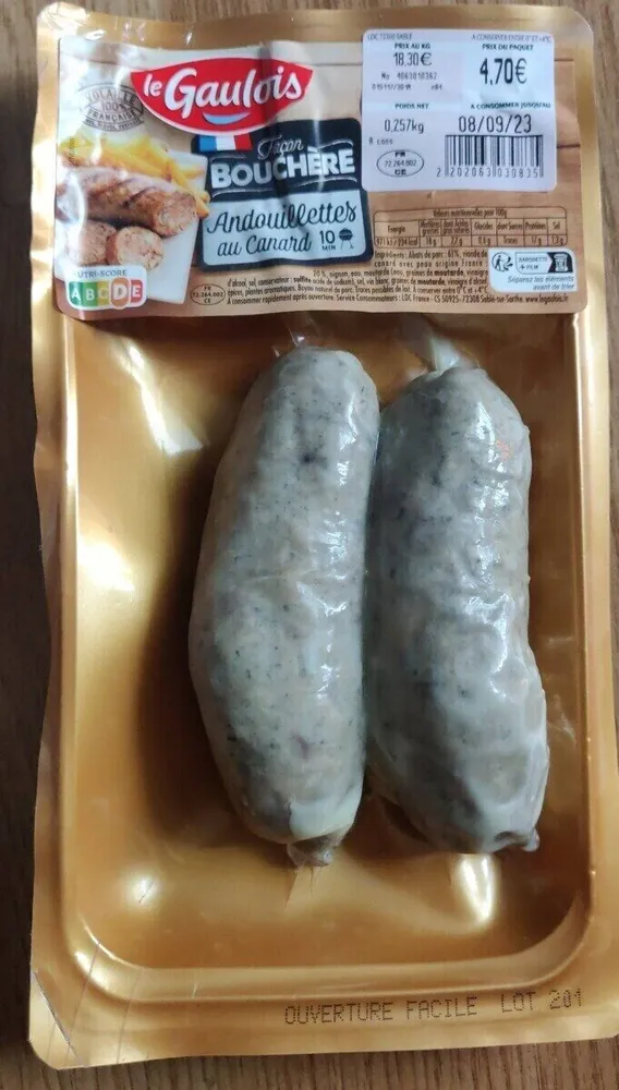 Andouillette au canard