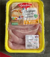 Escalopes extra-fines de dinde