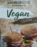 Hambúrguer vegan Cogumelos
