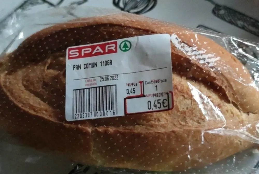 Pan común110gr