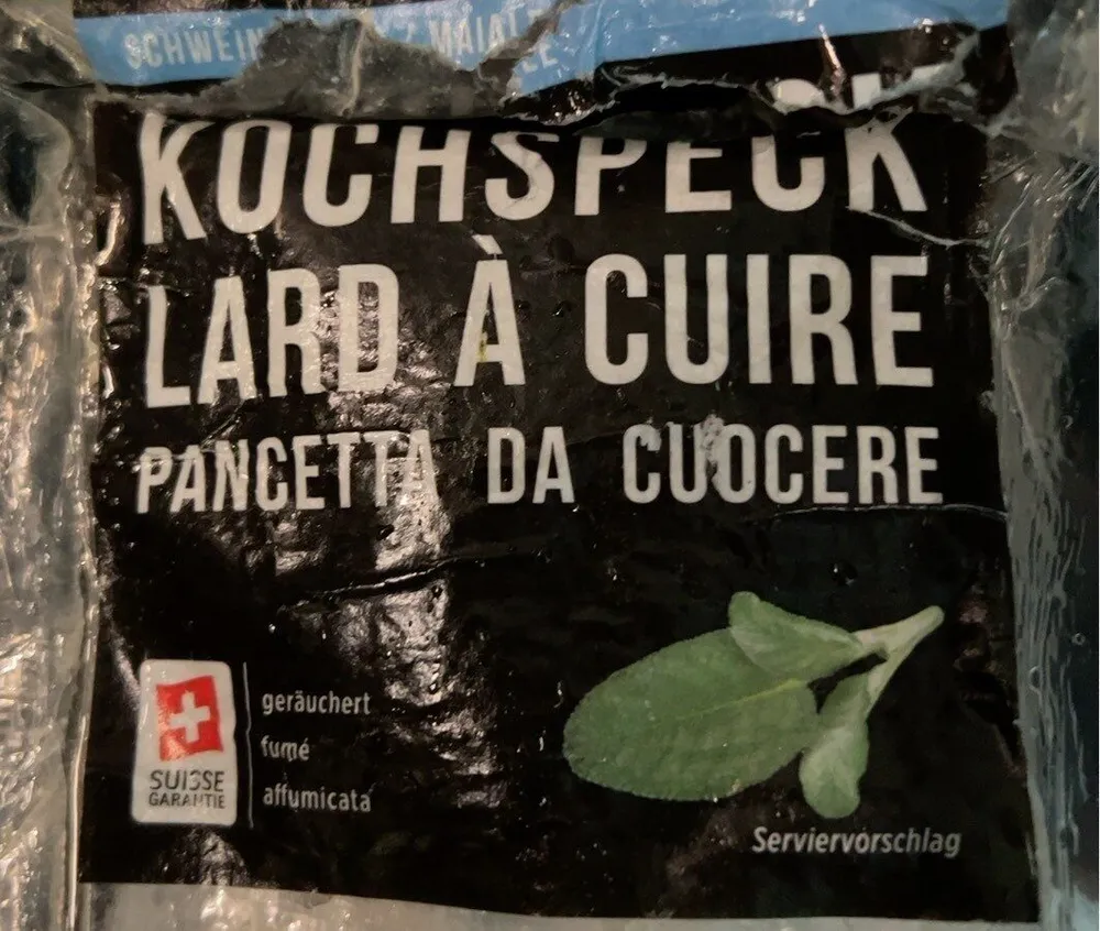 Lard a cuire