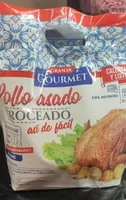 Pollo asado en cuartos
