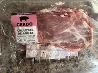 Chuletas De Aguja De Cerdo