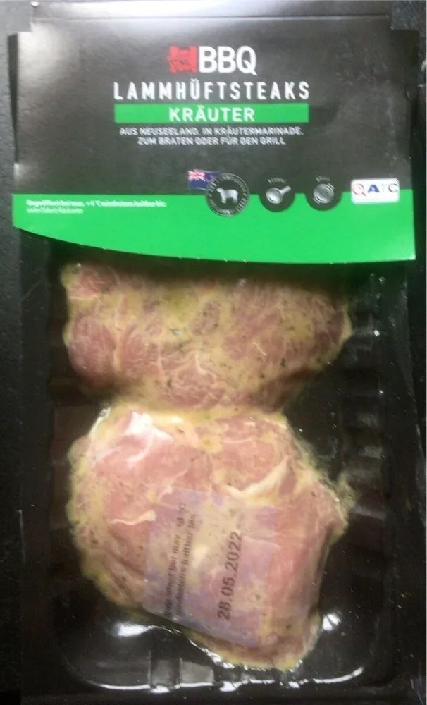 BBQ lammhüftsteak