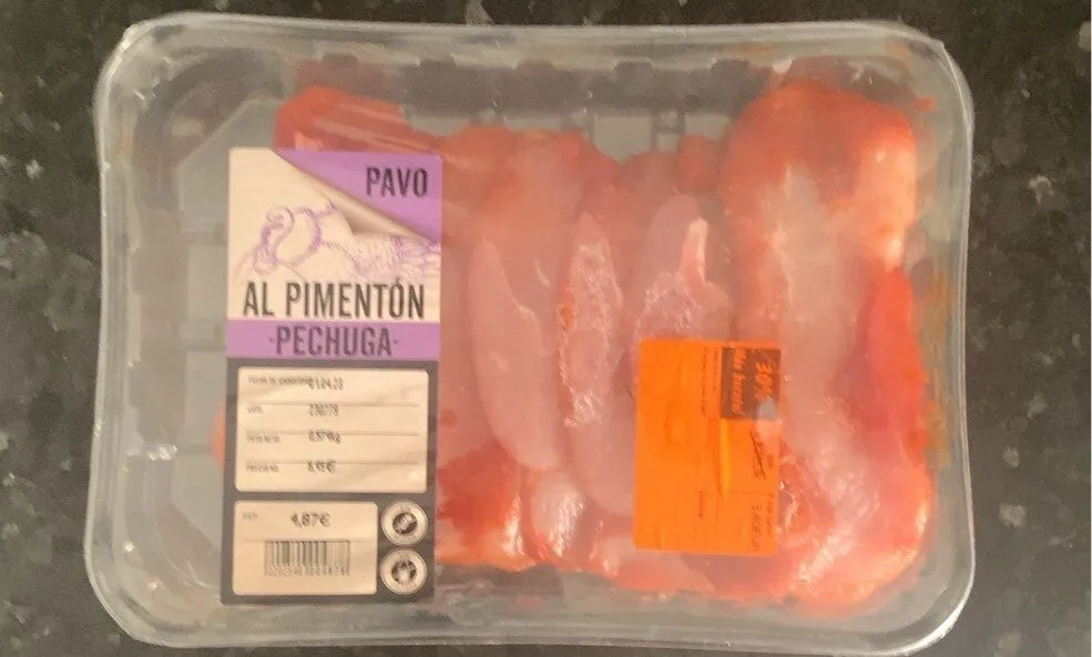 Pavo al pimenton