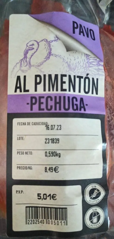 Pechuga al pimenton
