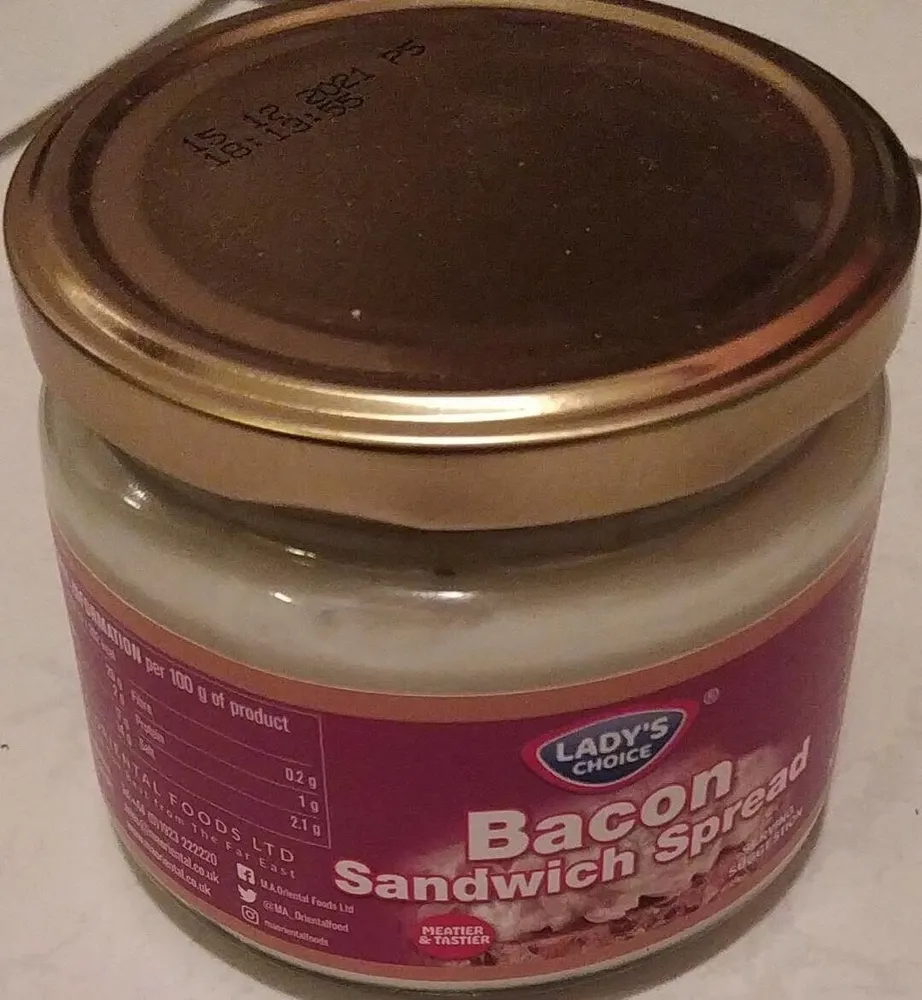 Bacon sandwich spread