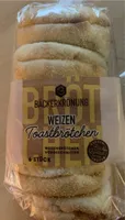 Weizen Toastbrötchen