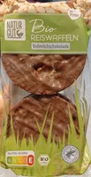 Bio Reiswaffeln Vollmilchschokolade