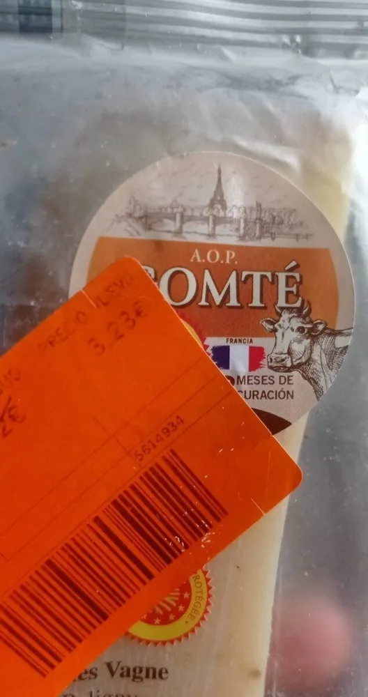 Queso Comte 12 meses de curacion