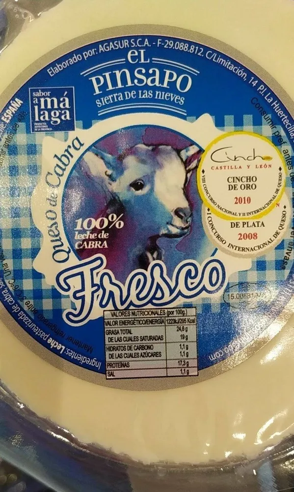 Queso fresco cabra
