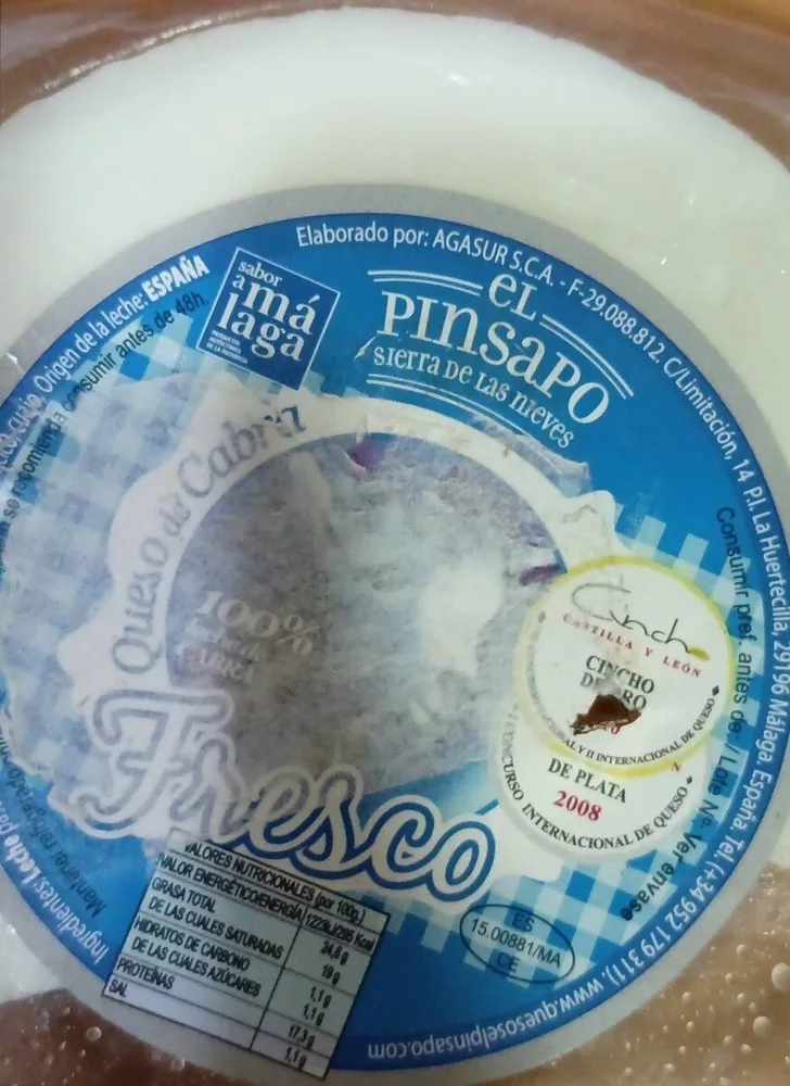 Queso fresco cabra