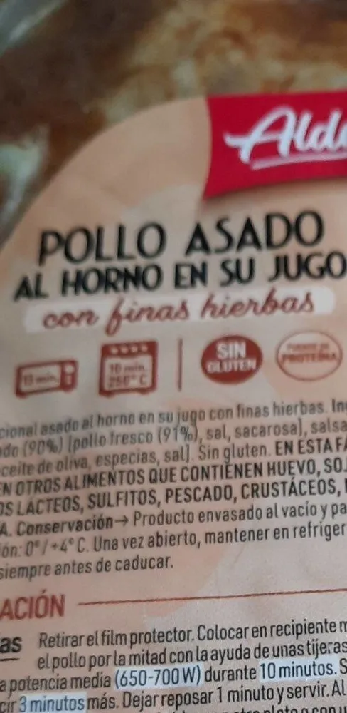 POLLO ASADO al horno en su jugo