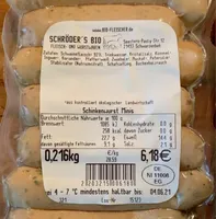 Schinkenwurst Minis