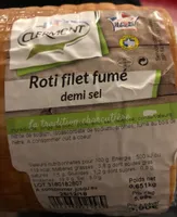 Roti filet fumé - demi sel