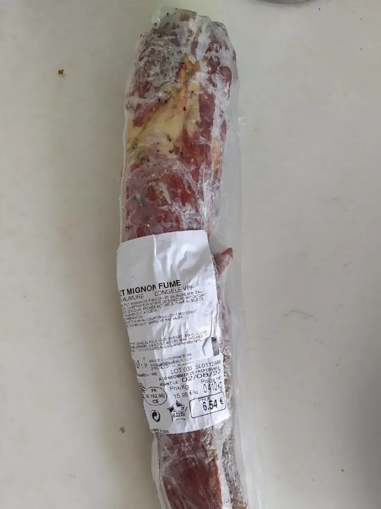 Filet mignon fumé