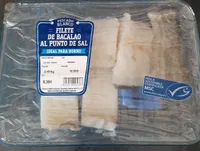 Filete de bacalao al punto de sal