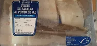 Filete de bacalao al punto de sal