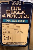 Filete de bacalao