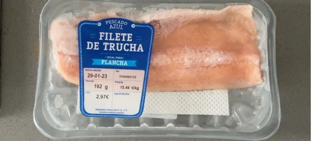 Filete de trucha