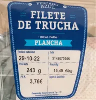 Filete de trucha