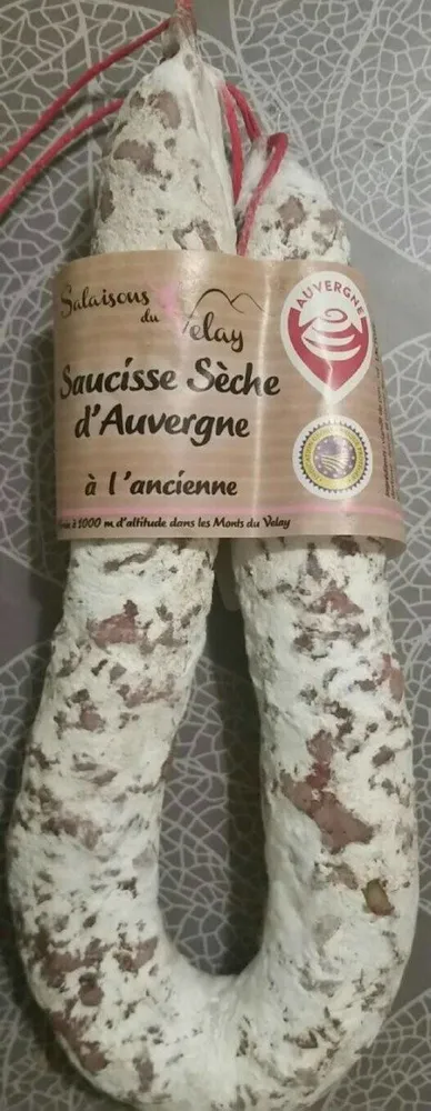 Saucisse sèche d Auvergne à la ancienne