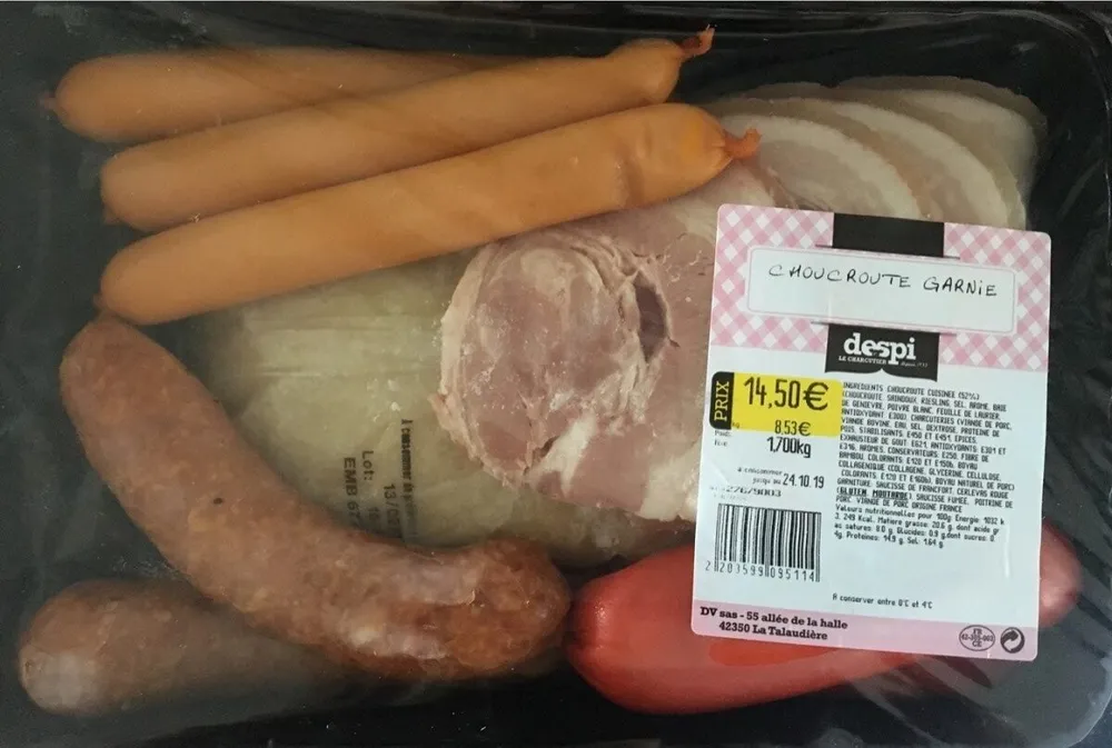 Choucroute garnie